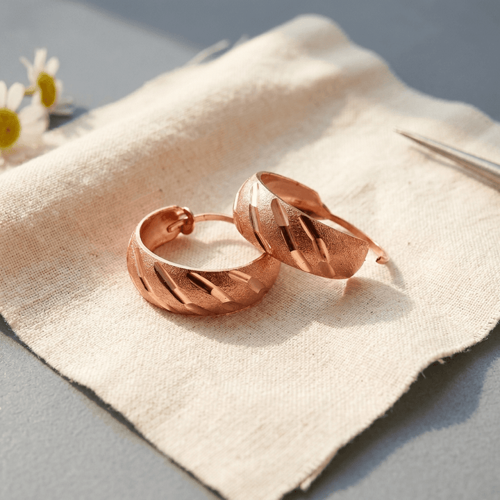 Vale Copper Earrings