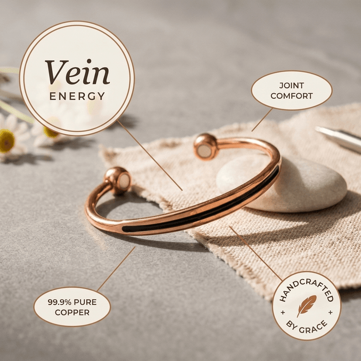 Vein Copper Bracelet