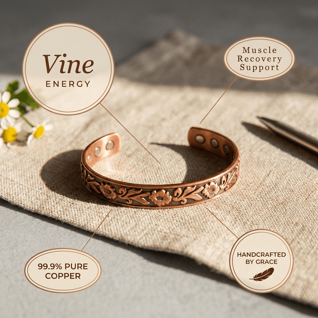 Vine Copper Bracelet