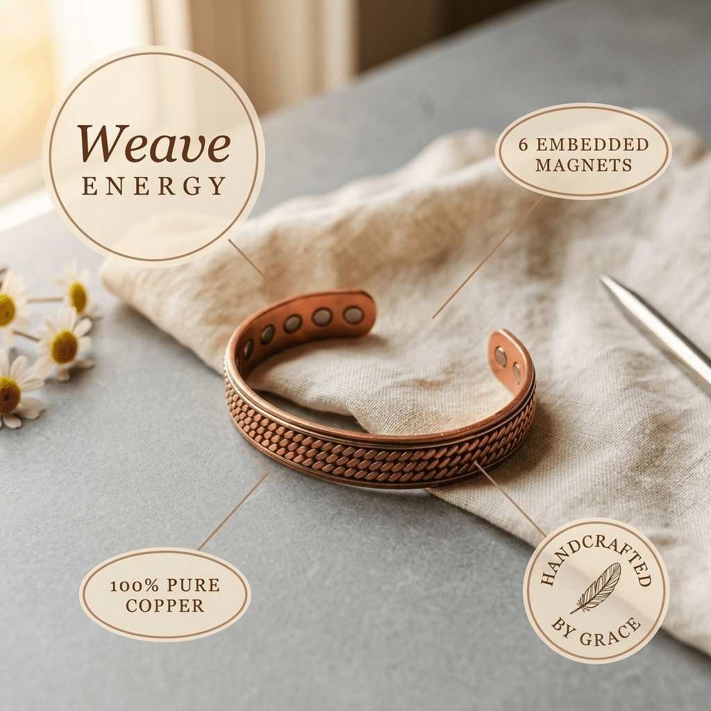 Wave Copper Bracelet