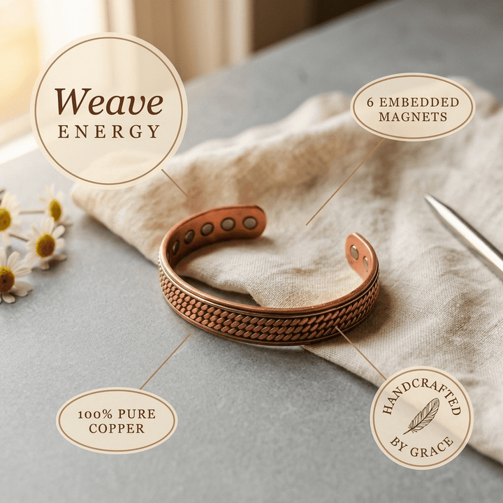 Wave Copper Bracelet