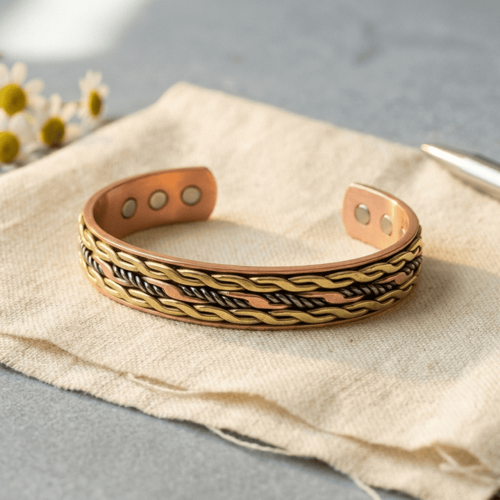 Weave Copper Bracelet
