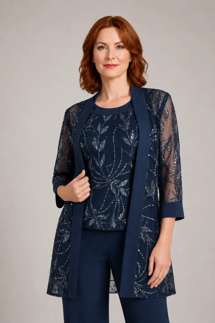 Formal Chiffon Pant Suit for Mother of the Bride