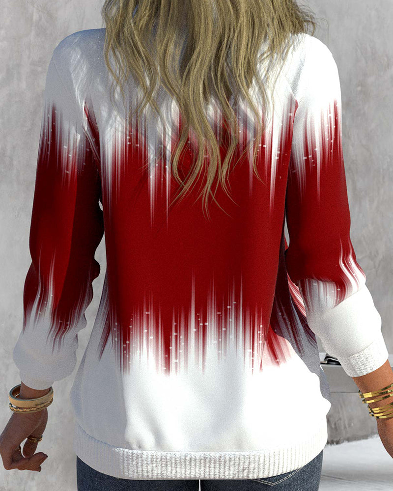 Trendy Women's Sweater with Zip - Aurora